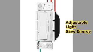 Energy Saving Dimmer Switch UL Certified
