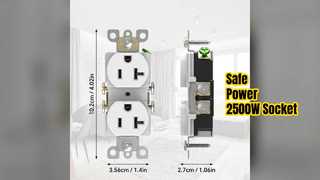 2500W Tamper Resistant Receptacle Socket