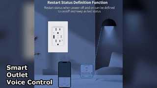 Smart Outlet PD Fast Charge Voice Control