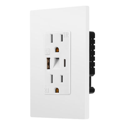 20W Power PD20W Night Light Usb Outlet For Quick Charging