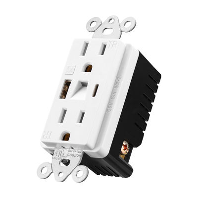 20W Power PD20W Night Light Usb Outlet For Quick Charging