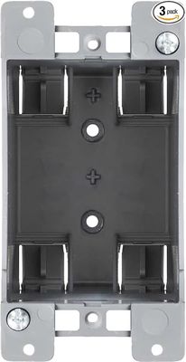 Industrial PVC 1 Gang Junction Box Electrical Installations UL 514C Standard