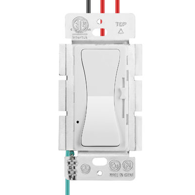 Aluminum Plate Wall Mount Dimmer Switch ETL Certified Energy Saving