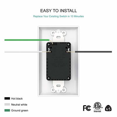 Timer Function Remote Control Smart Socket Via Tuya Smartlife APP