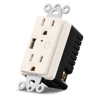 Tuya Intelligent Zigbee Wall Socket 15A 127V for Residential Application