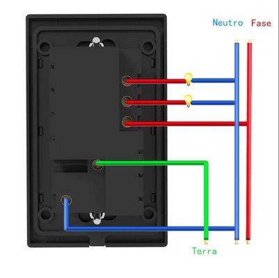 Residential 1 Gang Wifi Switch Socket Italian Standard Plug Type