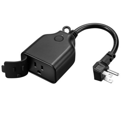 Timer Function Equipped Outdoor Weather Resistant Smart Socket Plug IP54