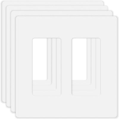 Screwless Type Switch Wall Plate Rectangular For US Socket