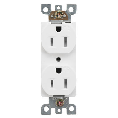 Electrical Standard Grounding Duplex Receptacle 15A 125V