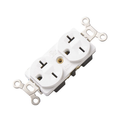 Gourd Type Industrial Duplex Socket Wall Mounted 20A 250V 60Hz